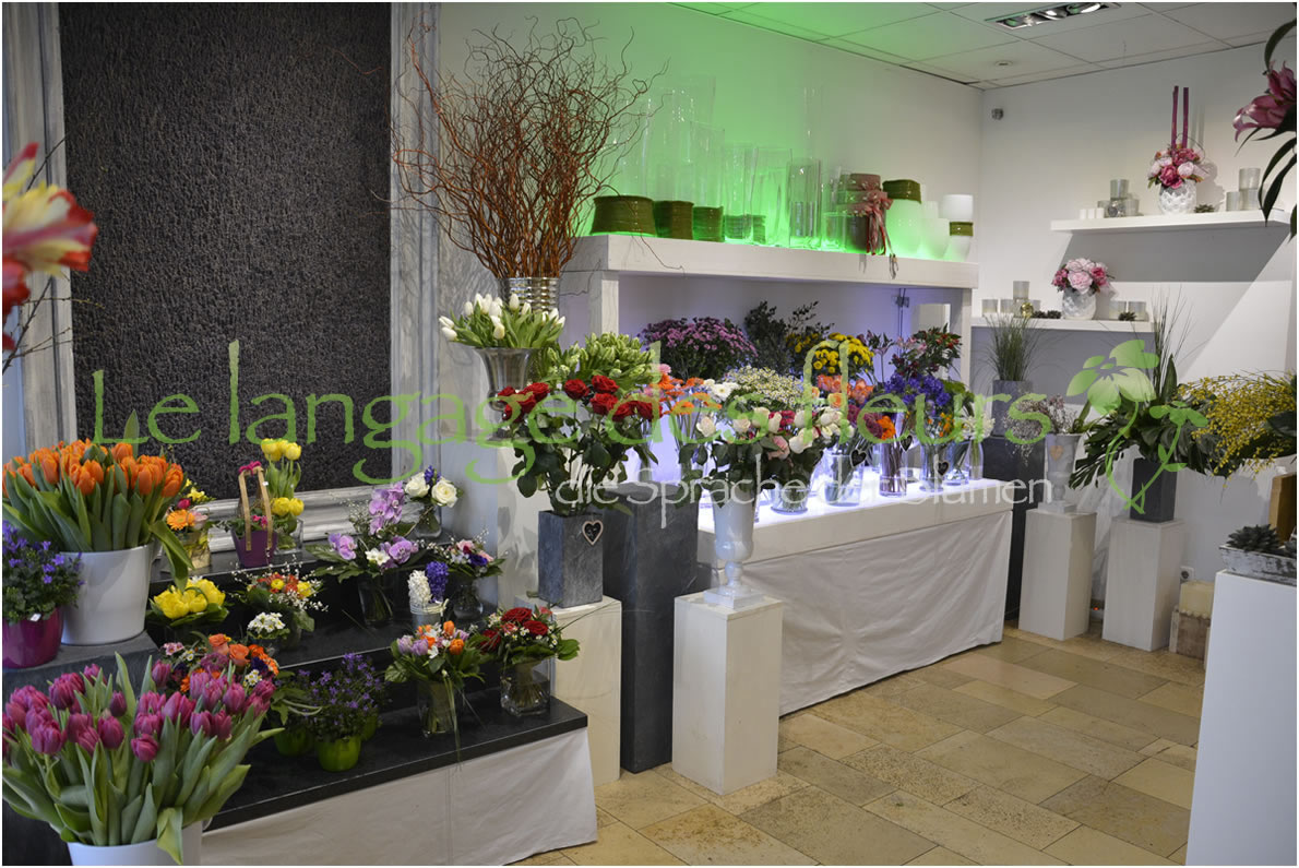 Flower Shop Munich, Florist view